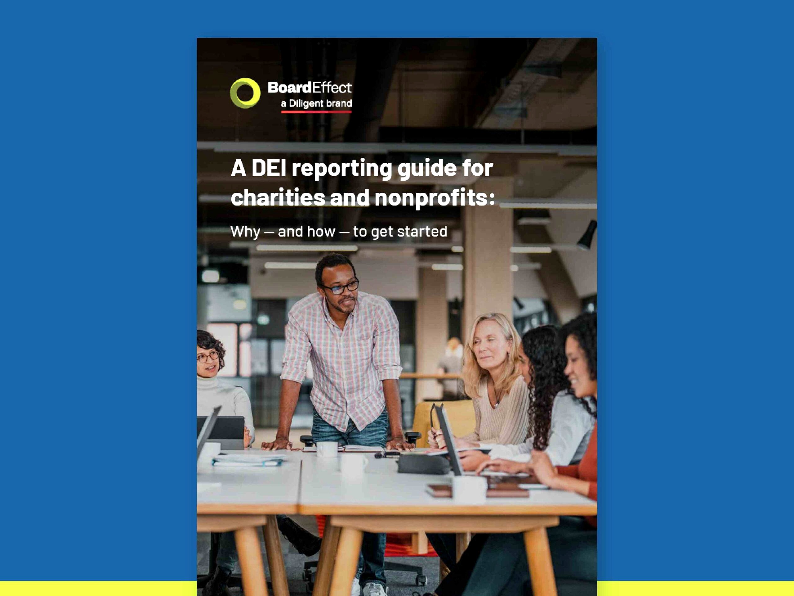 dei reporting for nonprofits